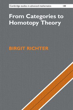 portada From Categories to Homotopy Theory: 188 (Cambridge Studies in Advanced Mathematics, Series Number 188) (en Inglés)