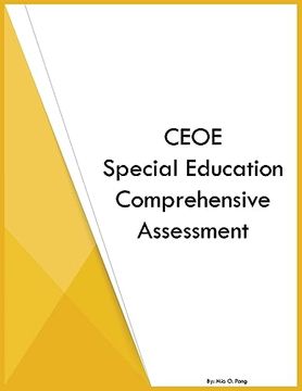 portada Ceoe Special Education Comprehensive Assessment (en Inglés)