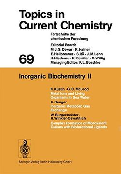 portada Inorganic Biochemistry ii (Topics in Current Chemistry) (Volume 69) (in English)