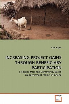 portada increasing project gains through beneficiary participation (en Inglés)