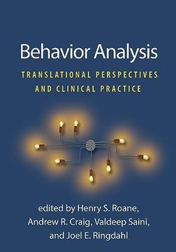 portada Behavior Analysis: Translational Perspectives and Clinical Practice (en Inglés)