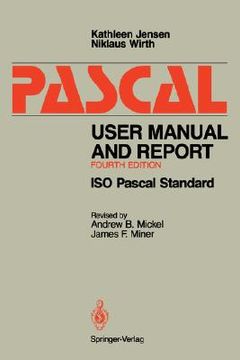 portada pascal user manual and report: iso pascal standard (en Inglés)