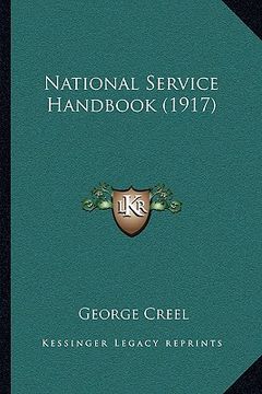 portada national service handbook (1917) (in English)