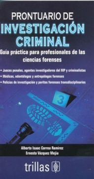 portada Prontuario de Investigacion Criminal (in Spanish)