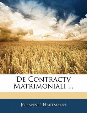 portada de Contractv Matrimoniali ... (in Italian)