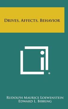 portada Drives, Affects, Behavior (en Inglés)