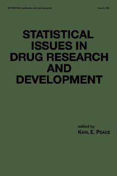 portada statistical issues in drug research and development (en Inglés)