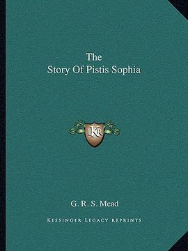 portada the story of pistis sophia