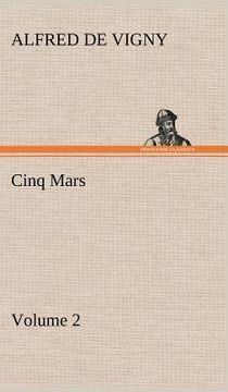 portada cinq mars - volume 2 (en Inglés)