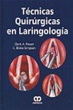 portada Técnicas Quirúrgicas En Laringología