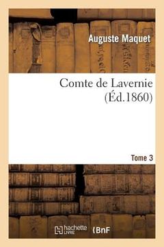 portada Comte de Lavernie. Tome 3 (in French)
