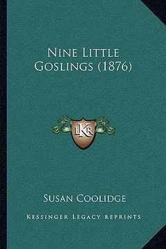 portada nine little goslings (1876) (in English)