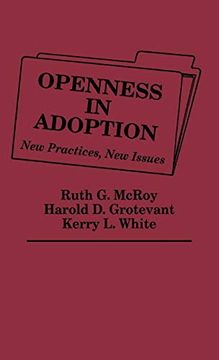 portada Openness in Adoption: New Practices, new Issues (in English)