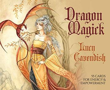 portada Dragon Magick - Mini Oracle Cards: 55 Cards for Energy & Empowerment (en Inglés)