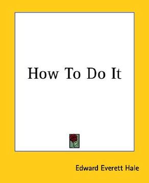 portada how to do it (en Inglés)
