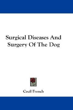 portada surgical diseases and surgery of the dog (in English)