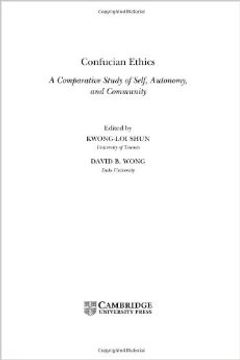 portada confucian ethics: a comparative study of self, autonomy, and community (en Inglés)