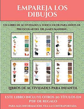 portada Libros de Actividades Para Infantil (Empareja los Dibujos): Este Libro Contiene 30 Fichas con Actividades a Todo Color Para Niños de 4 a 5 Años (in Spanish)