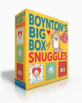 portada Boynton's big box of Snuggles (Boxed Set): Snuggle Puppy! Belly Button Book! Your Nose! (en Inglés)