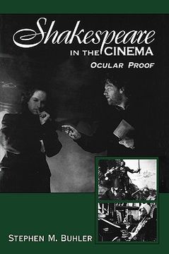 portada shakespeare in the cinema: ocular proof (en Inglés)