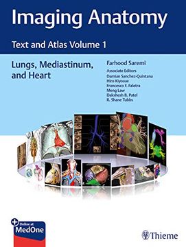 portada Imaging Anatomy: Text and Atlas Volume 1, Lungs, Mediastinum, and Heart (en Inglés)