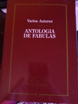 portada Antologia de Fabulas.