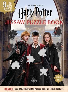 portada Harry Potter Jigsaw Puzzle Book (Jigsaw Puzzle Books) (en Inglés)