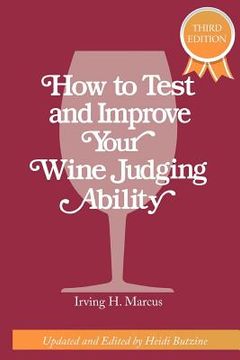 portada how to test and improve your wine judging ability (en Inglés)
