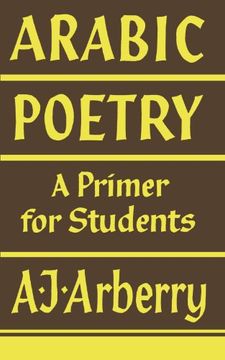 portada Arabic Poetry: A Primer for Students (en Inglés)