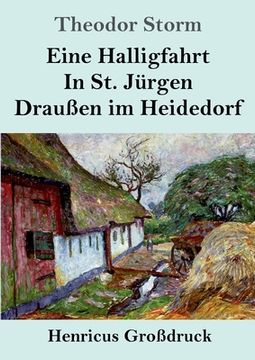 portada Eine Halligfahrt / In St. Jürgen / Draußen im Heidedorf (Großdruck) (in German)