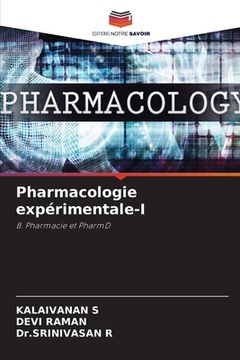 portada Pharmacologie expérimentale-I (en Francés)