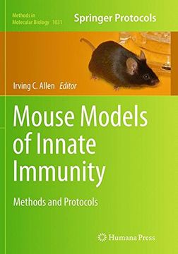 portada Mouse Models of Innate Immunity: Methods and Protocols (Methods in Molecular Biology)