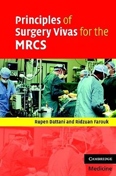 portada principles of surgery vivas for the mrcs (in English)