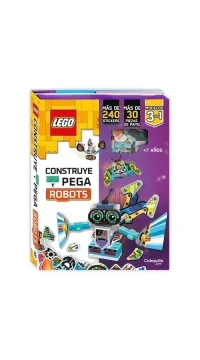 Book Lego: Construye y pega Robots (in Spanish) Lego Bookdelivery