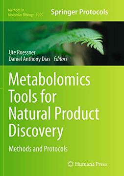 portada Metabolomics Tools for Natural Product Discovery: Methods and Protocols (Methods in Molecular Biology, 1055) (en Inglés)