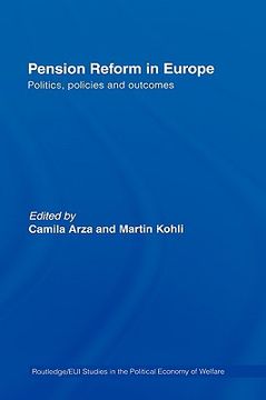 portada pension reform in europe: politics, policies and outcomes (en Inglés)