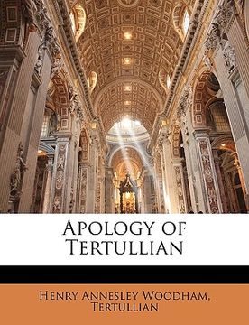 portada Apology of Tertullian