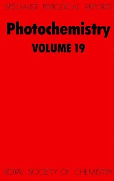 portada Photochemistry: Volume 19 (en Inglés)