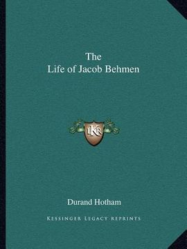 portada the life of jacob behmen (en Inglés)