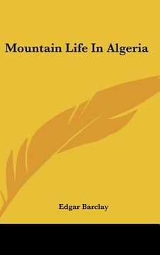 portada mountain life in algeria (in English)