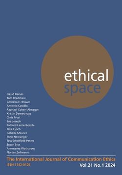 portada Ethical Space Vol. 21 Issue 1 (en Inglés)