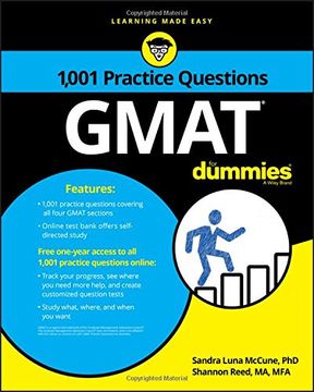 1,001 GMAT Practice Questions for Dummies (en Inglés)