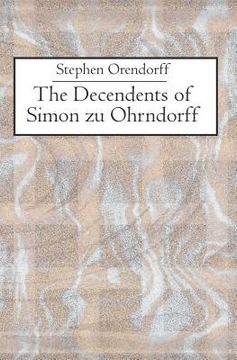 portada the descendants of simon zu ohrndorff (en Inglés)