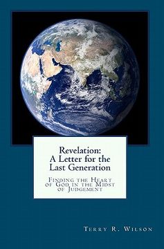 portada revelation: a letter for the last generation (in English)