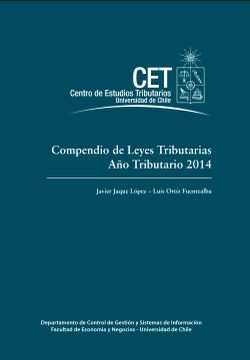 portada Compendio de Leyes Tributarias. Año Tributario 2014 (in Spanish)