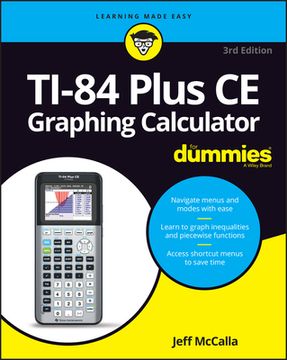 portada Ti-84 Plus ce Graphing Calculator for Dummies (For Dummies (Computer (en Inglés)