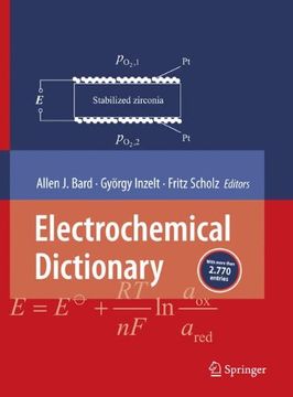 portada electrochemical dictionary (en Inglés)