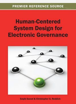 portada human-centered system design for electronic governance (en Inglés)