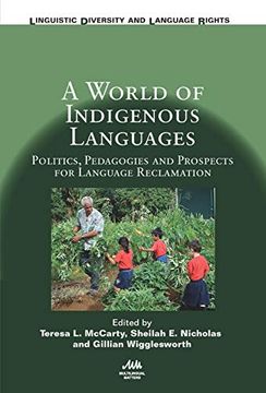 portada A World of Indigenous Languages: Politics, Pedagogies and Prospects for Language (Linguistic Diversity and Language Rights) (en Inglés)