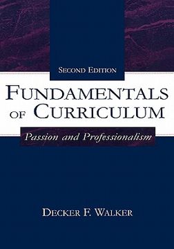 portada fundamentals of curriculum: passion and professionalism (in English)